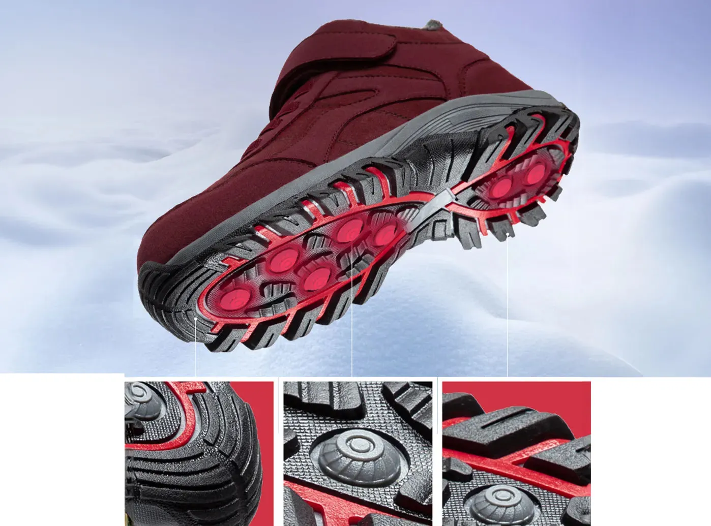 FitVille Women's Classic Suede Snow Boots sold by FitVille product image thumbnail 5