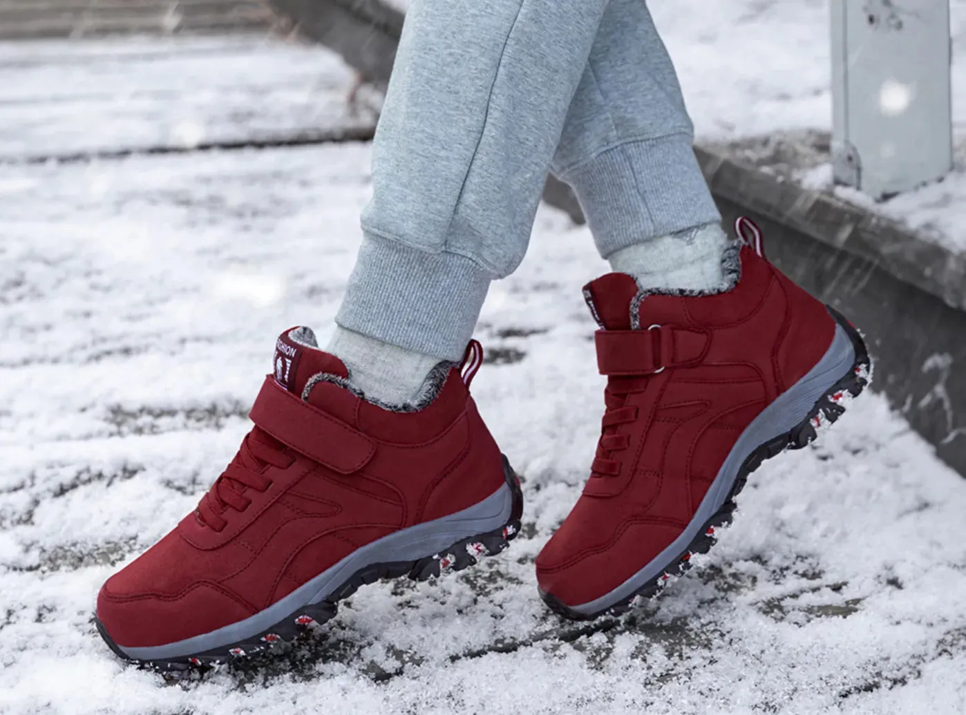 FitVille Women's Classic Suede Snow Boots sold by FitVille product image thumbnail 3