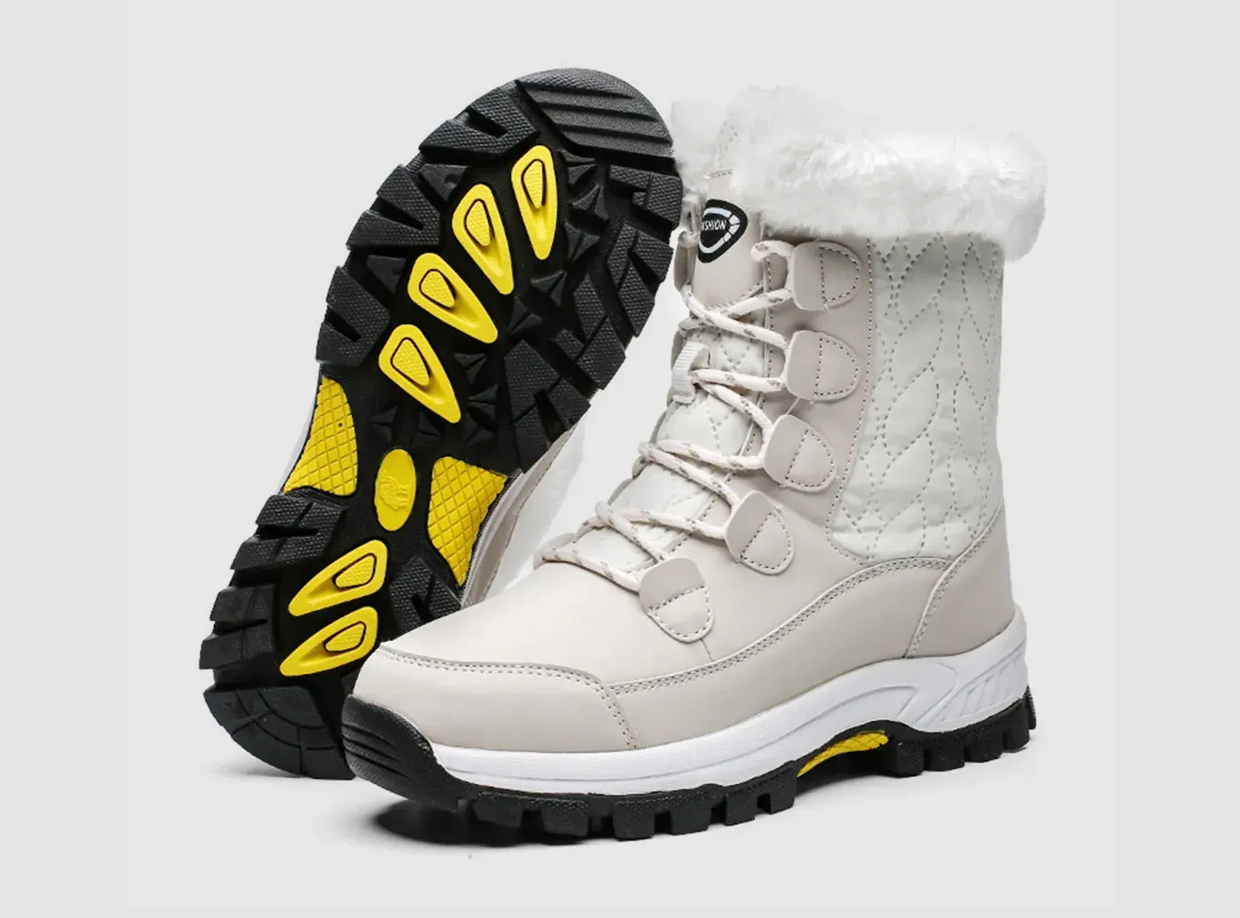 FitVille Women's Snow Mid-Calf Boots sold by FitVille product image thumbnail 4