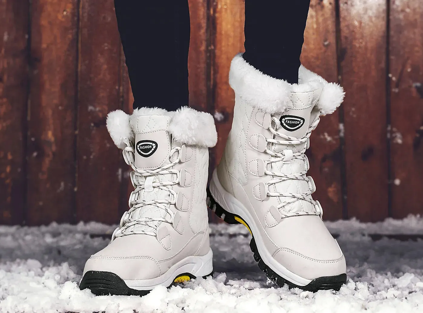 FitVille Women's Snow Mid-Calf Boots sold by FitVille product image thumbnail 2