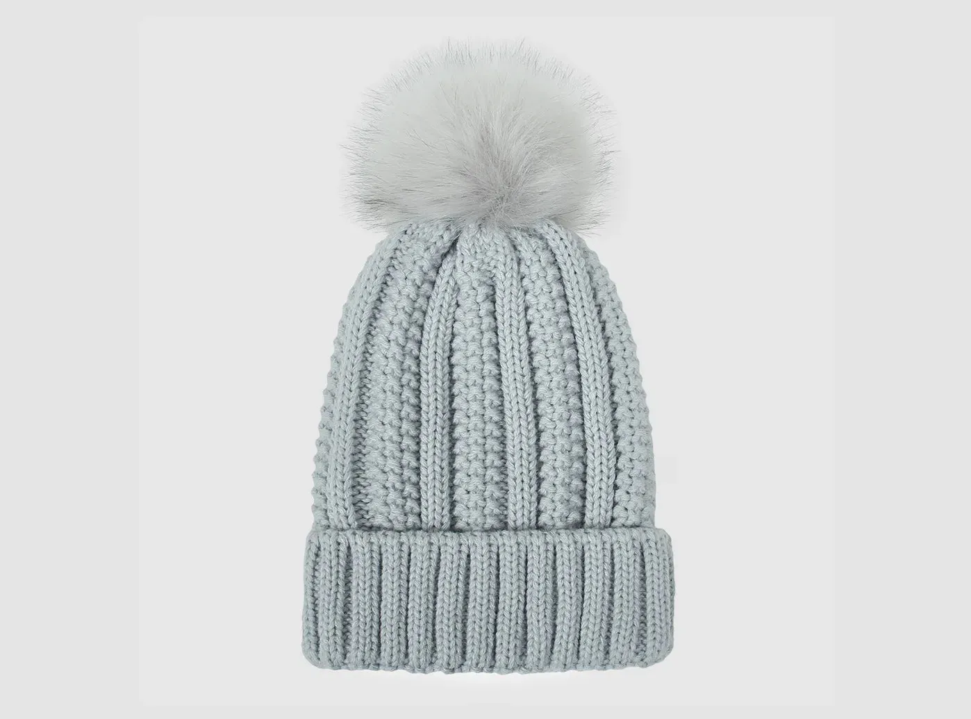 FitVille Women's Pom-Pom Knit Beanie sold by FitVille product image thumbnail 5
