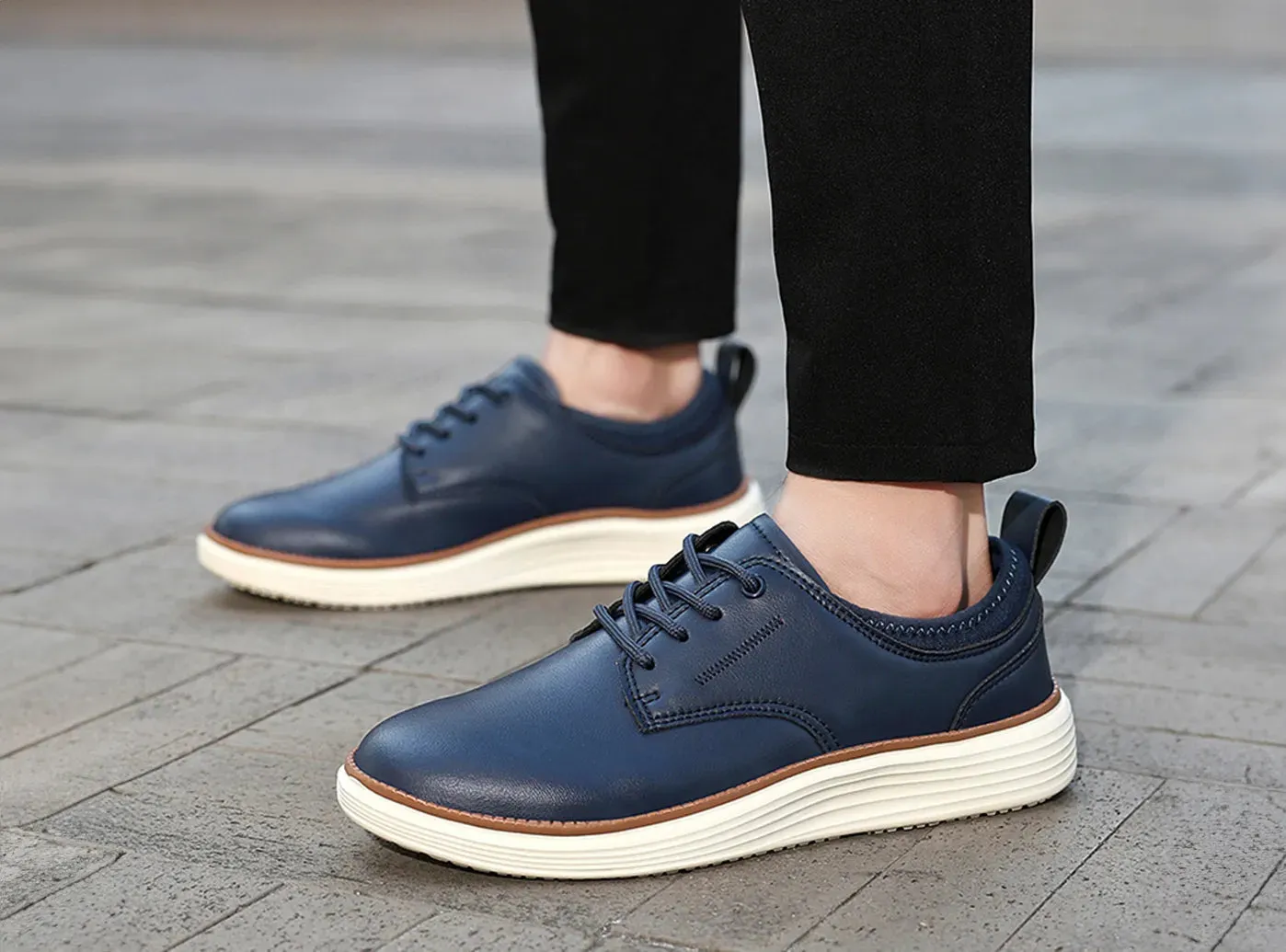 FitVille Men's Casual Dress Shoes Oxford sold by FitVille product image thumbnail 3