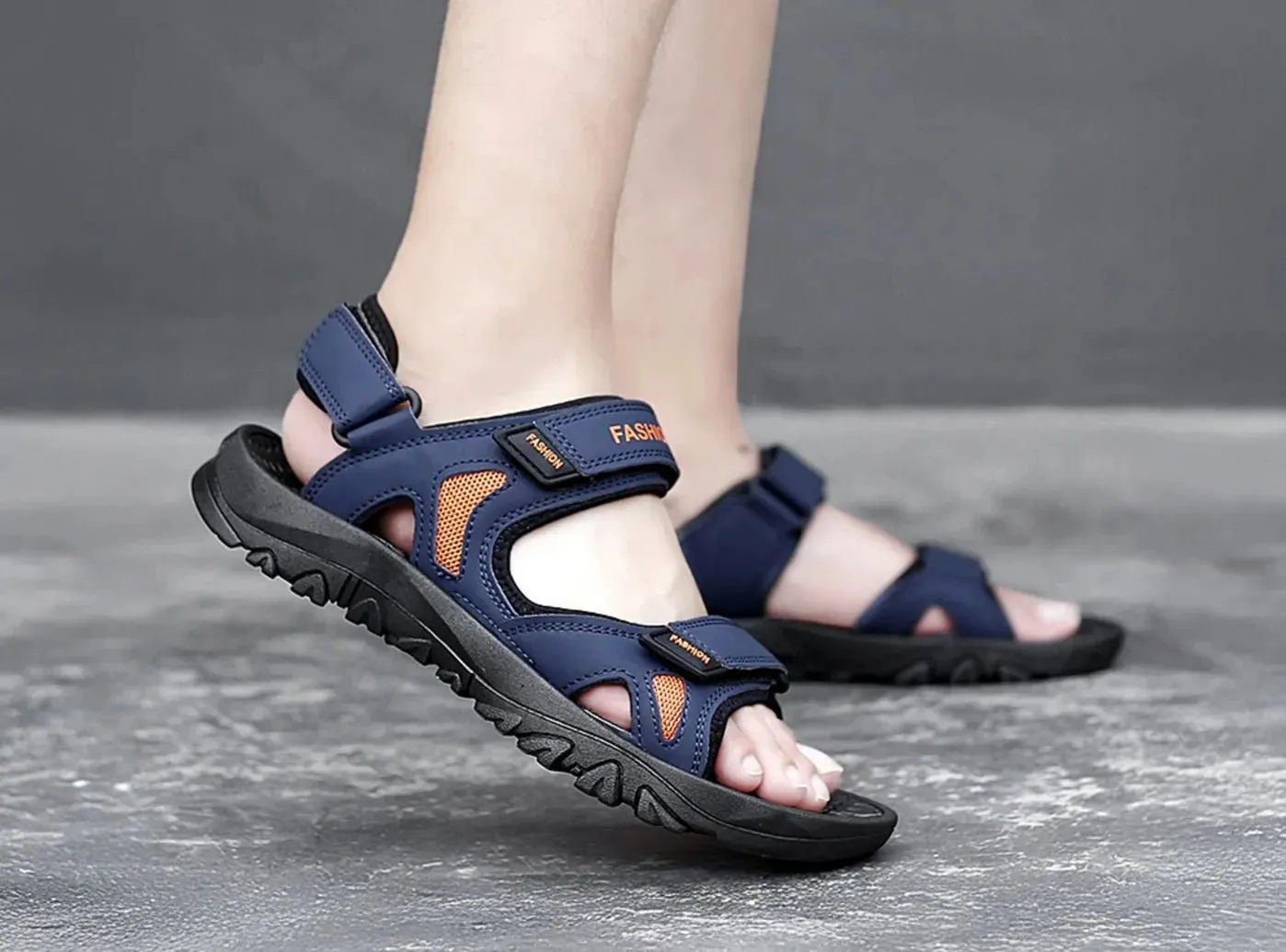FitVille Men's Casual Beach Sandals sold by FitVille product image thumbnail 3