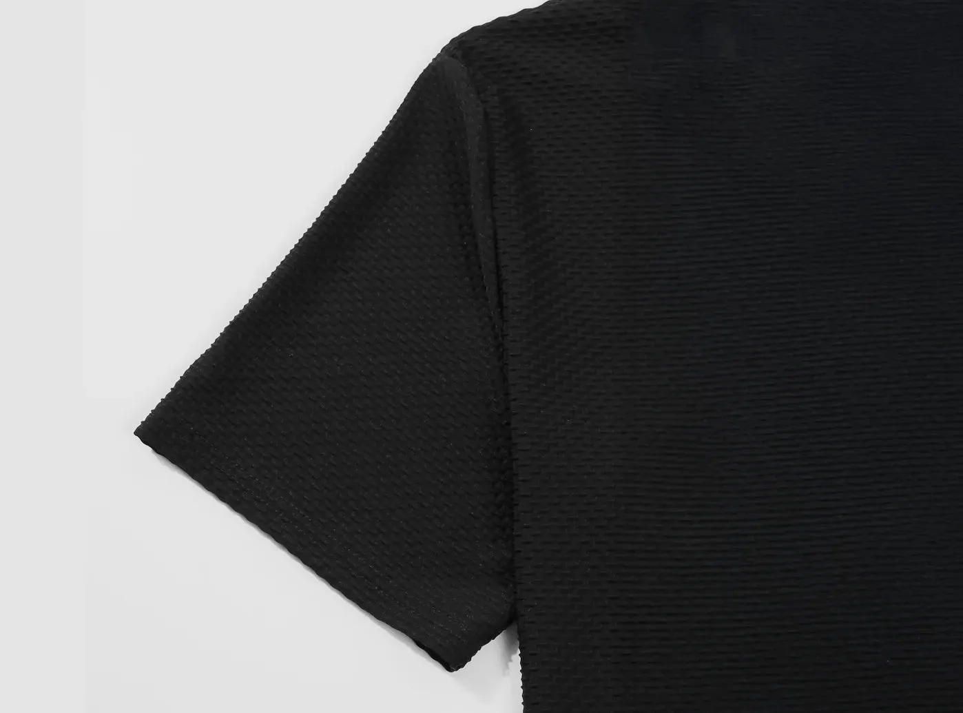 FitVille Men's Breathable Mesh Polo Shirt sold by FitVille product image thumbnail 4