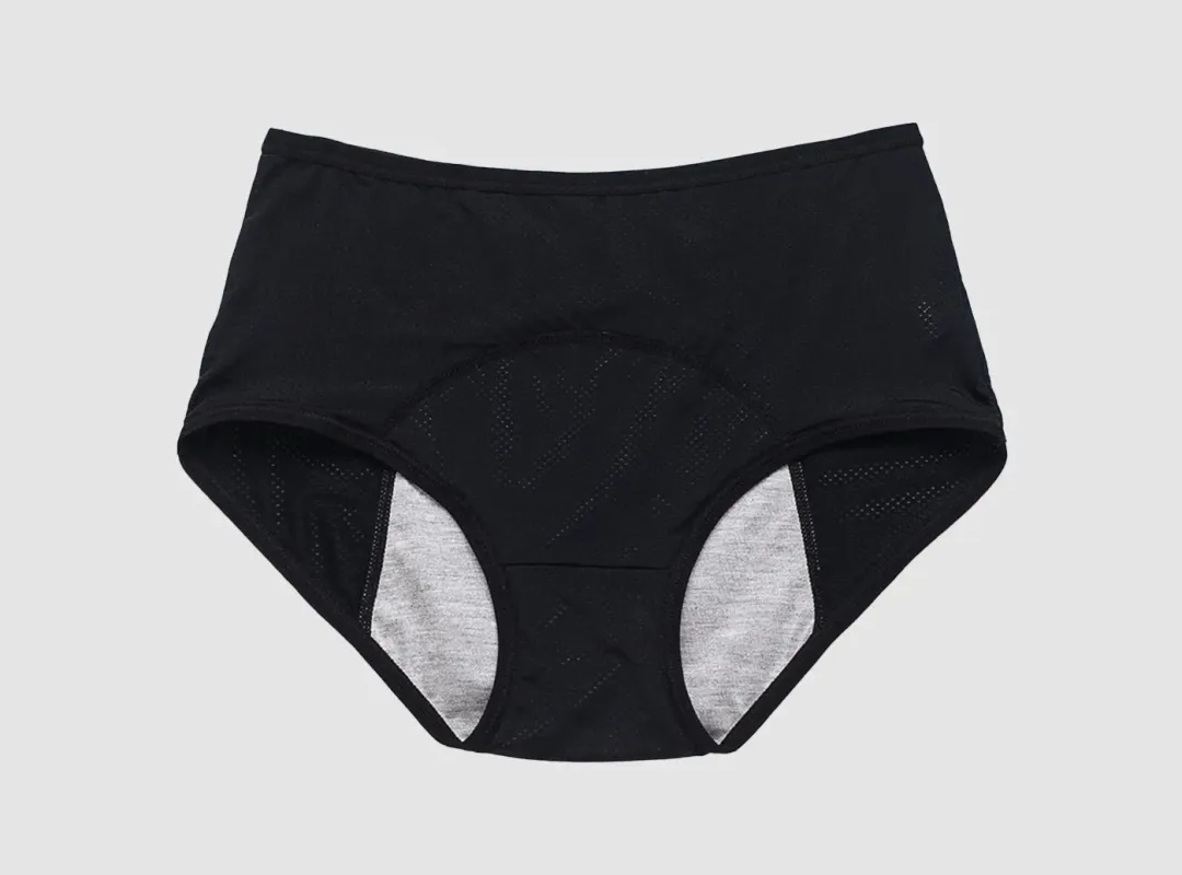 FitVille Women's Plus Size High-Waist Period Panties (5 per pack) sold by FitVille