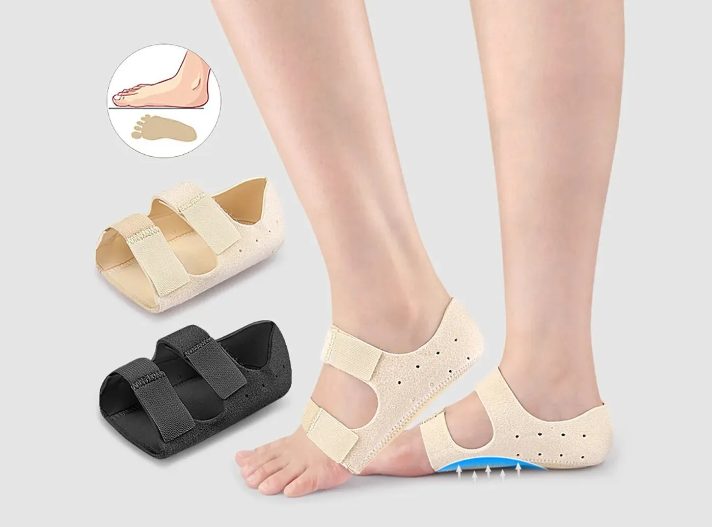 FitVille Arch & Heel Support Wraps sold by FitVille
