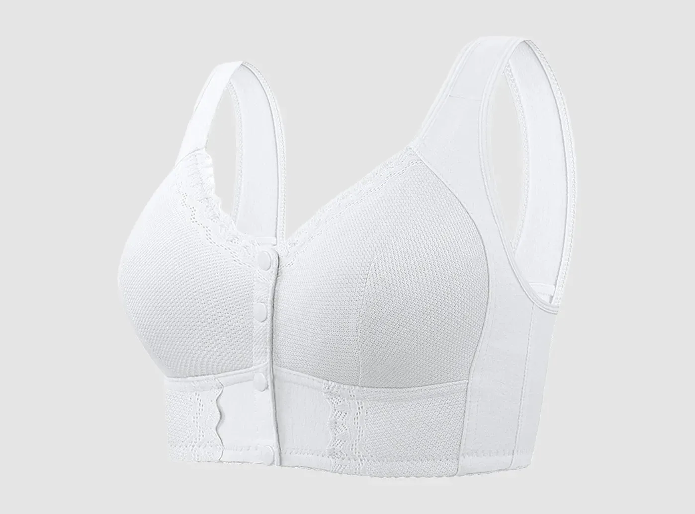 FitVille Wireless Front Closure Bra for Seniors sold by FitVille
