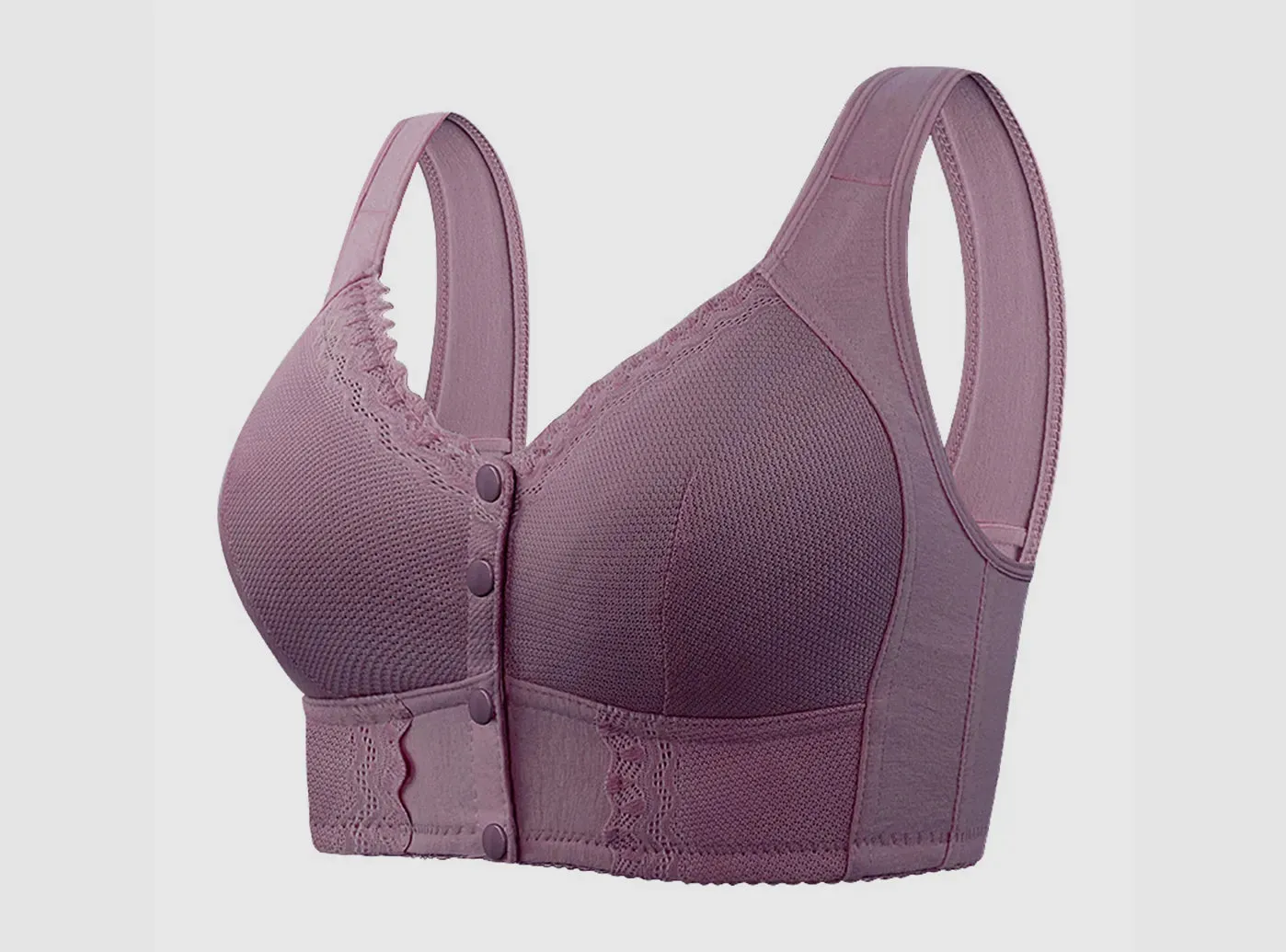 FitVille Wireless Front Closure Bra for Seniors sold by FitVille product image thumbnail 4