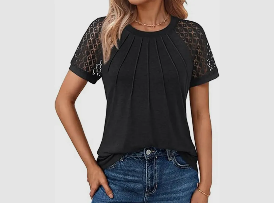 FitVille Women's Vacation Lace Shirt V1 sold by FitVille