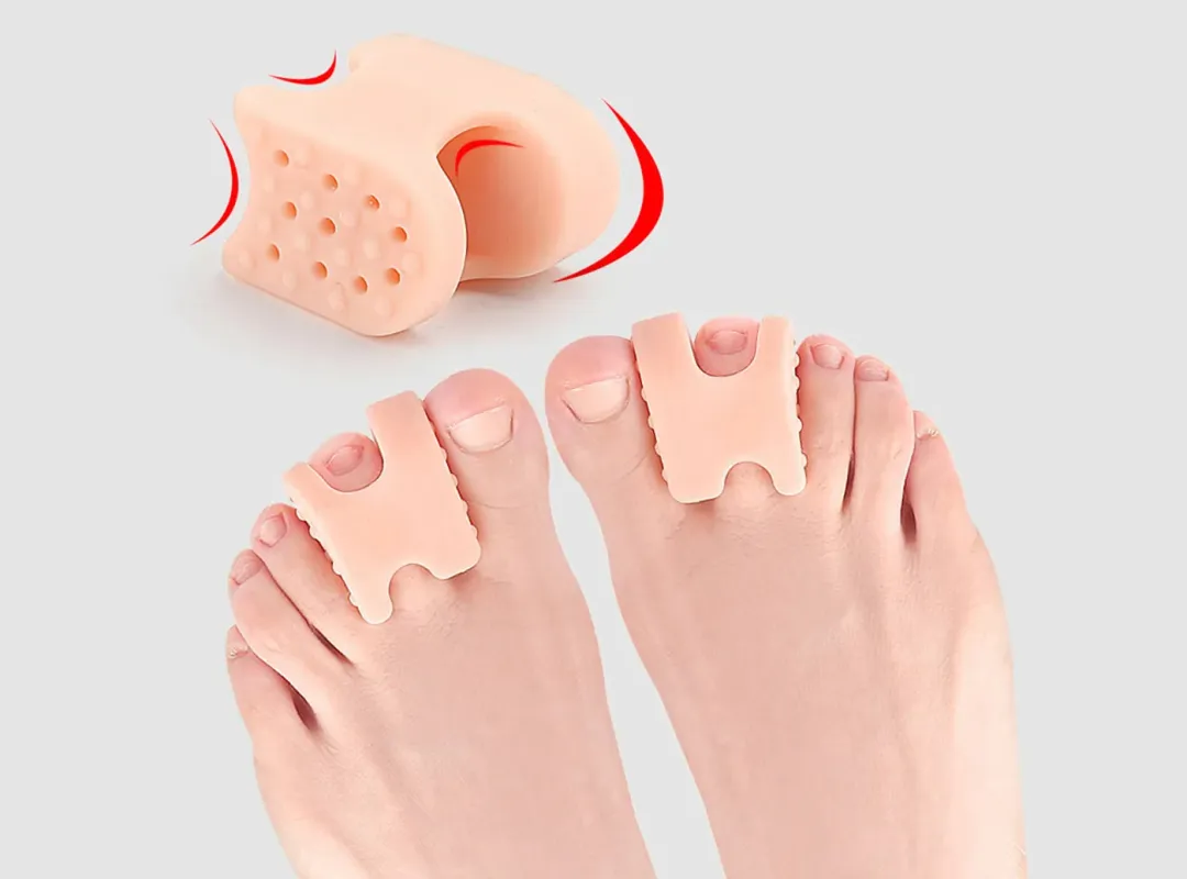 FitVille Bunion Separator & Toe Spacer (5-Pair Bundle) made by FitVille