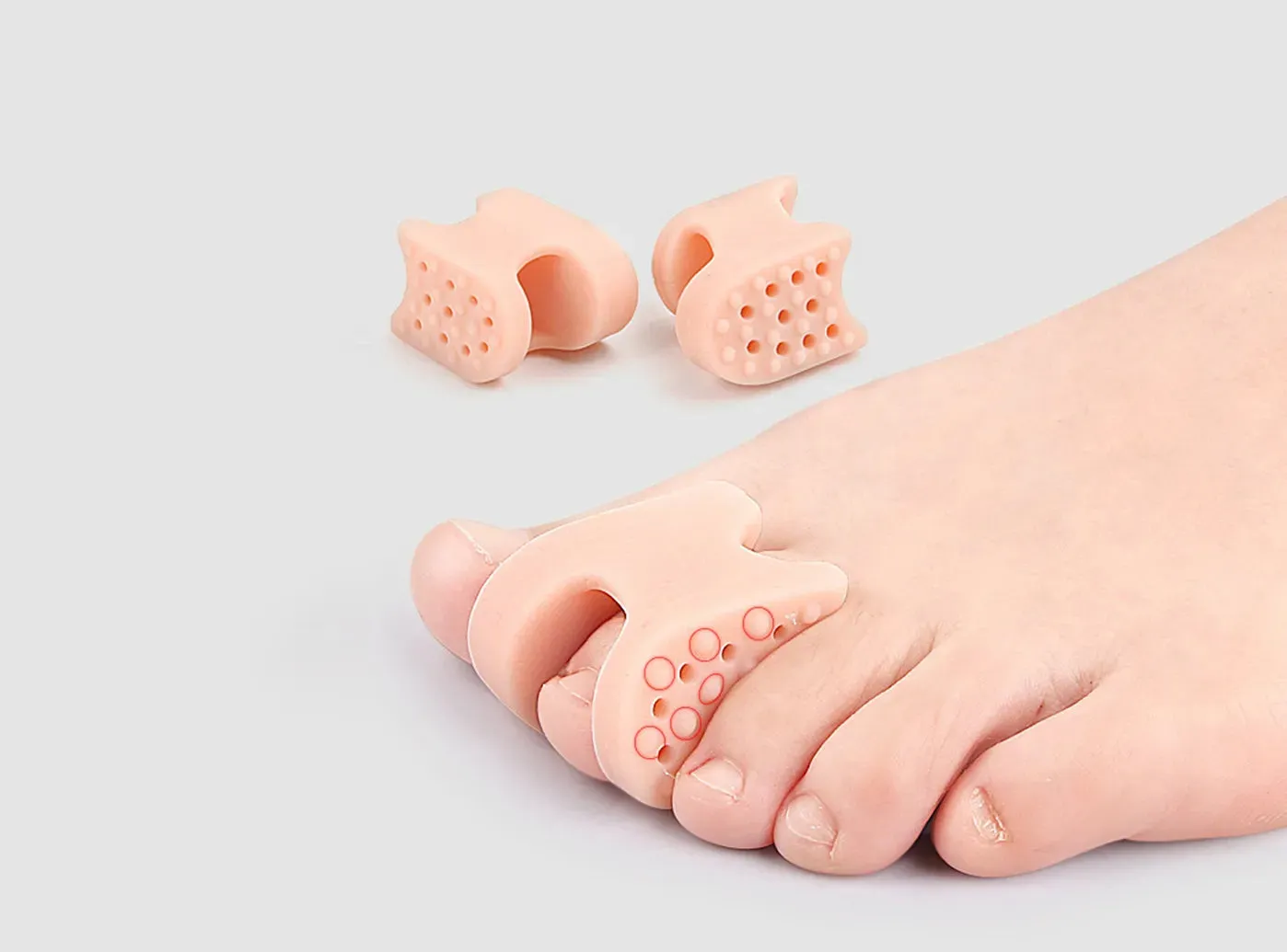 FitVille Bunion Separator & Toe Spacer (5-Pair Bundle) sold by FitVille product image thumbnail 3