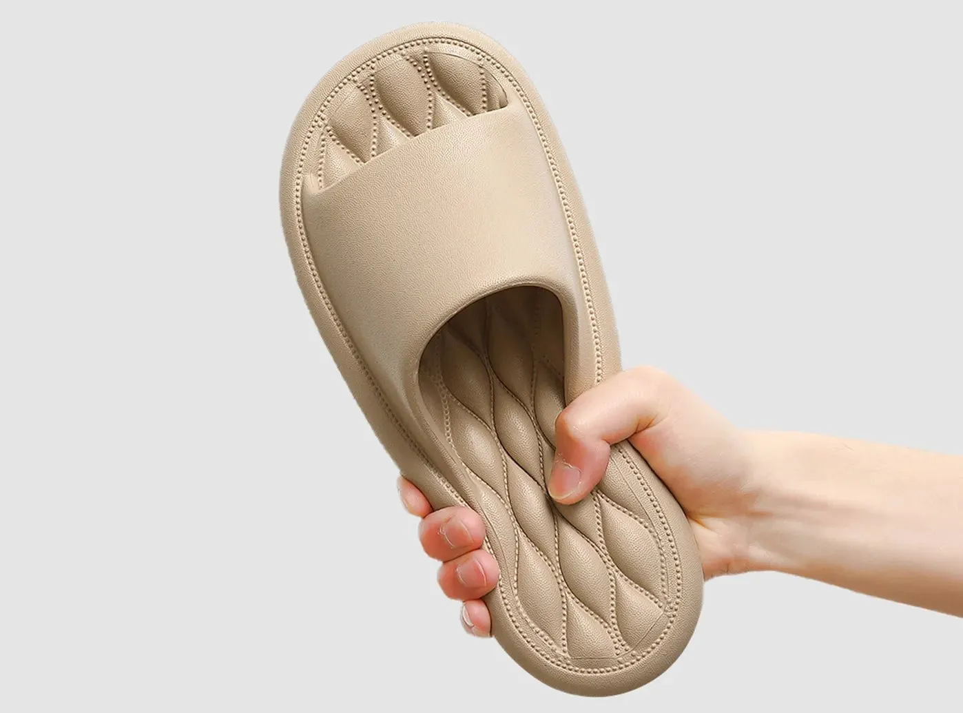 FitVille Men's Diamond-Massage Sole Slippers sold by FitVille product image thumbnail 3