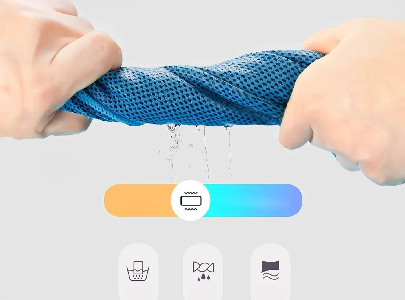 FitVille Cooling Sports Scarf & Wristband (3 per pack) sold by FitVille product image thumbnail 3