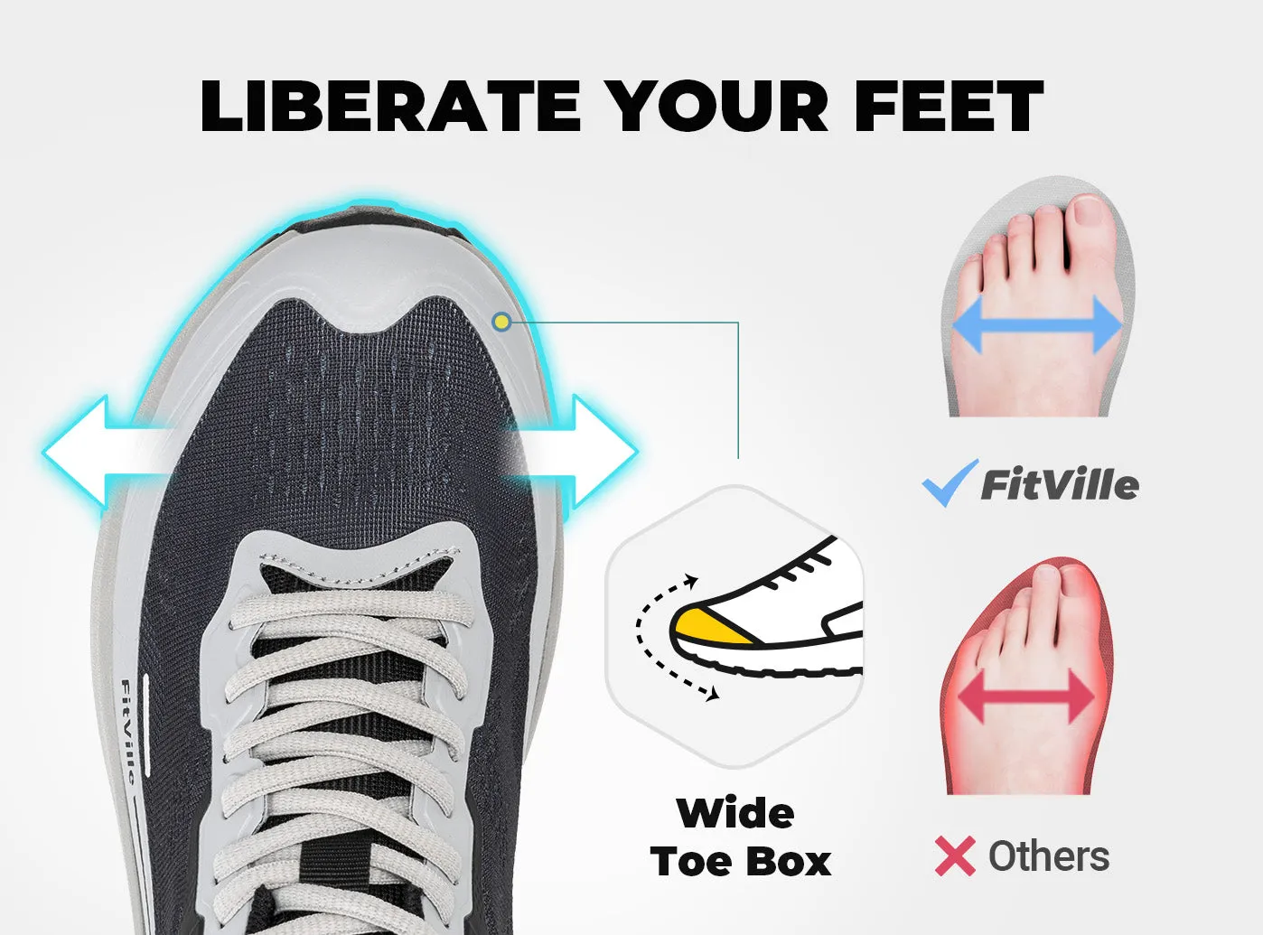 Men's AllTraction Trail V5 sold by FitVille product image thumbnail 3