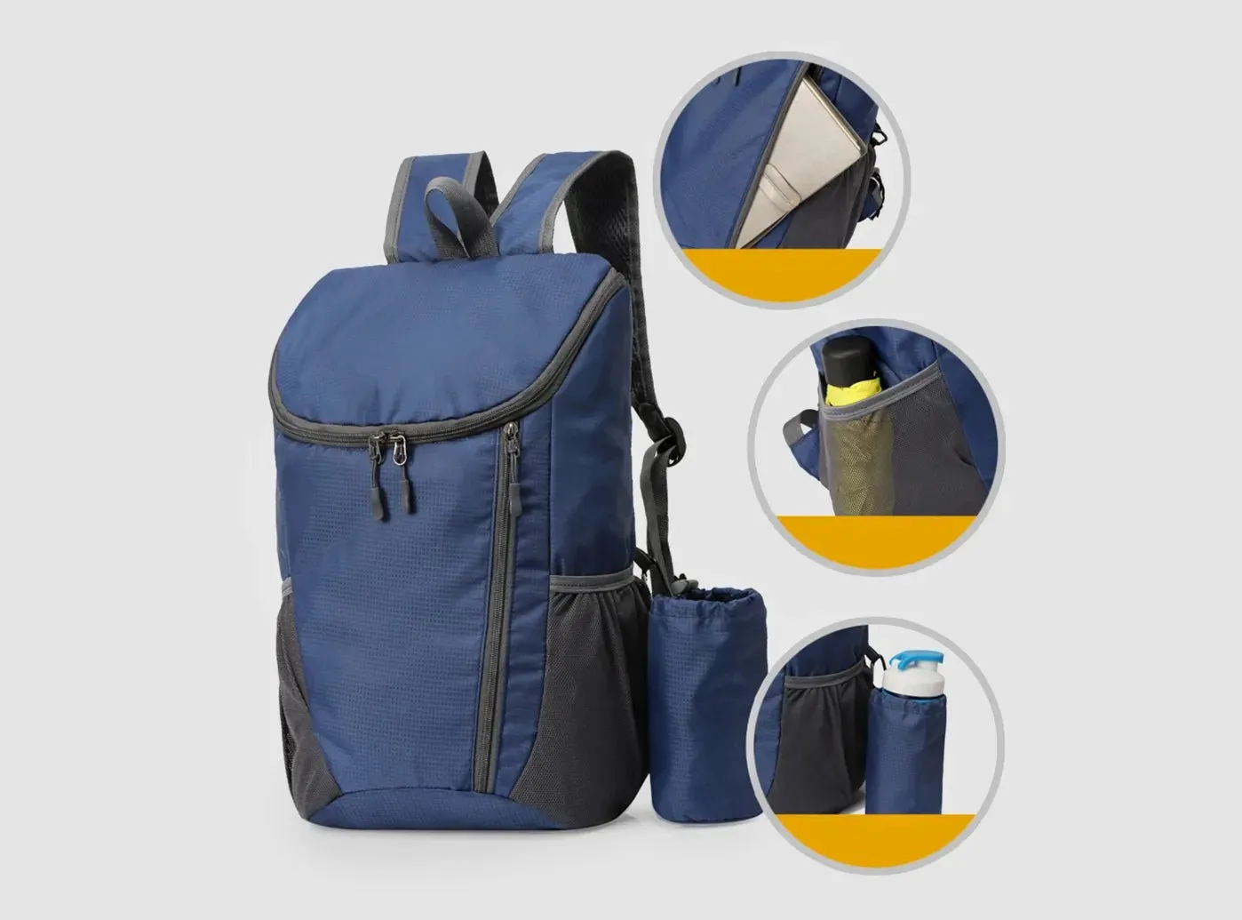 FitVille Foldable Outdoor Backpack V2 sold by FitVille product image thumbnail 2