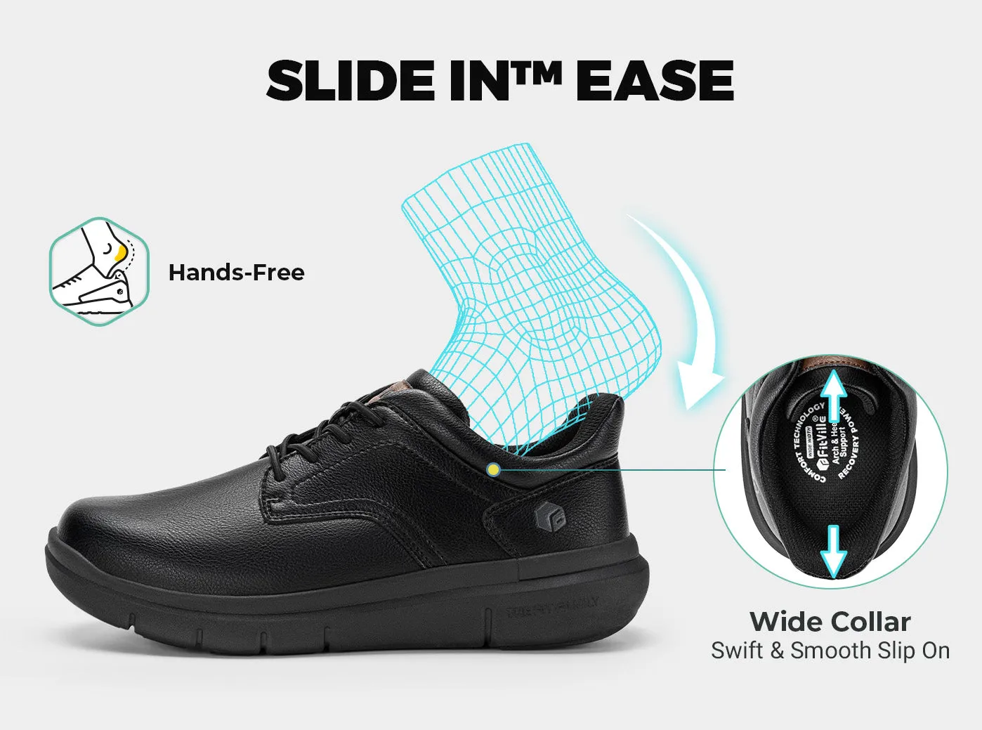 Men's EasyWalk Slip-On V2 sold by FitVille product image thumbnail 5