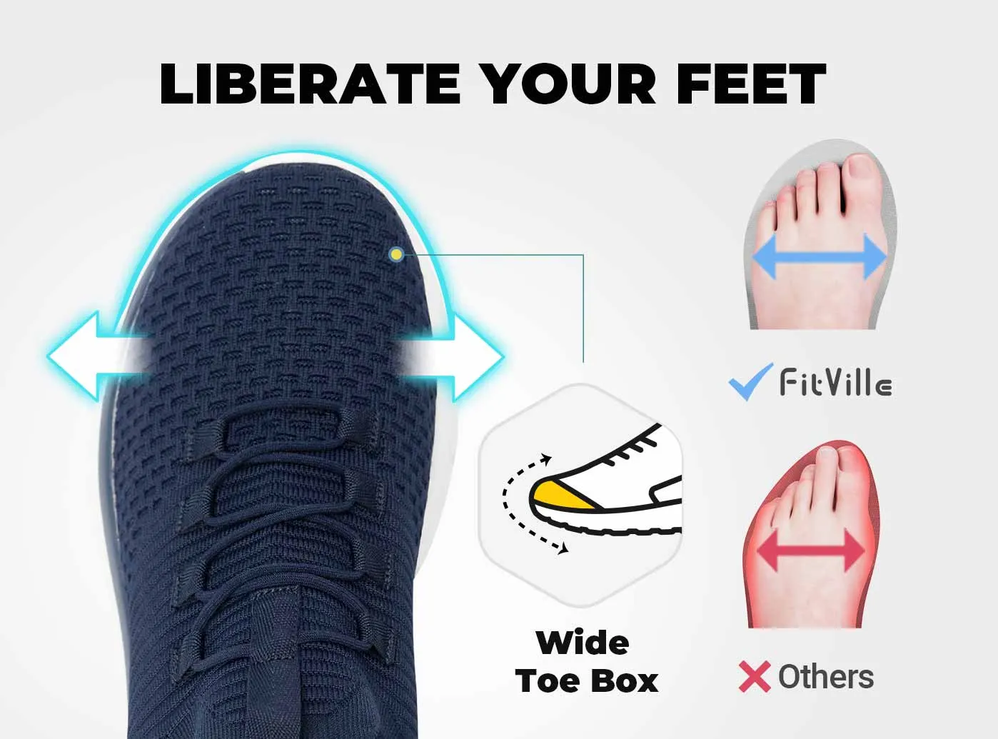 Men's Cloud Wanderer Slip-On V4 sold by FitVille product image thumbnail 5