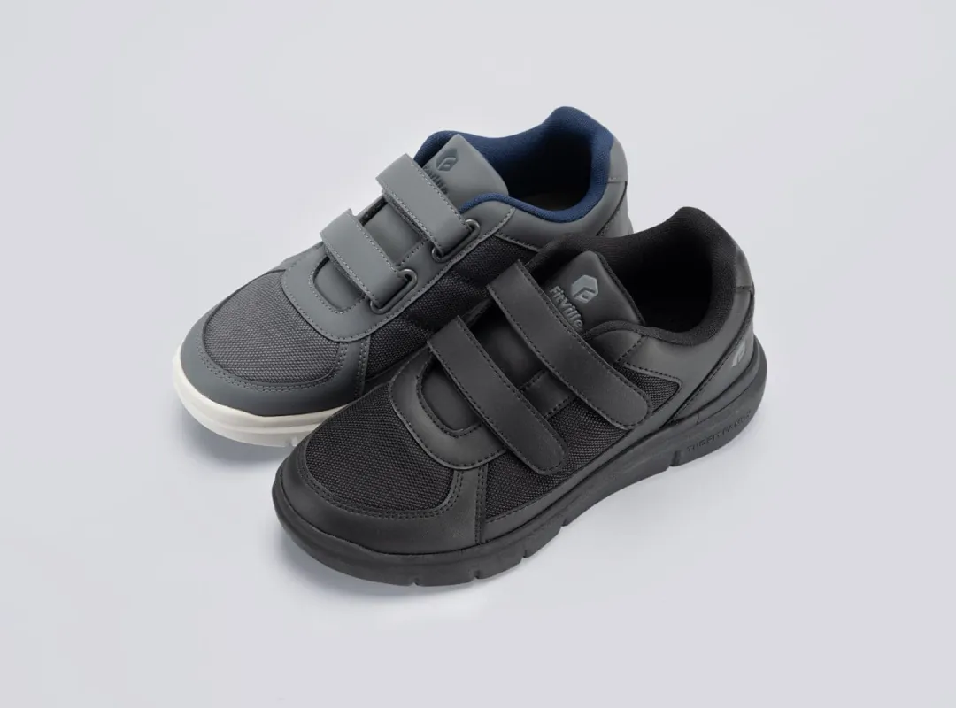 FitVille Men's EasyTop Duo Strap Diabetic Shoes V3 2-Pair Bundle sold by FitVille