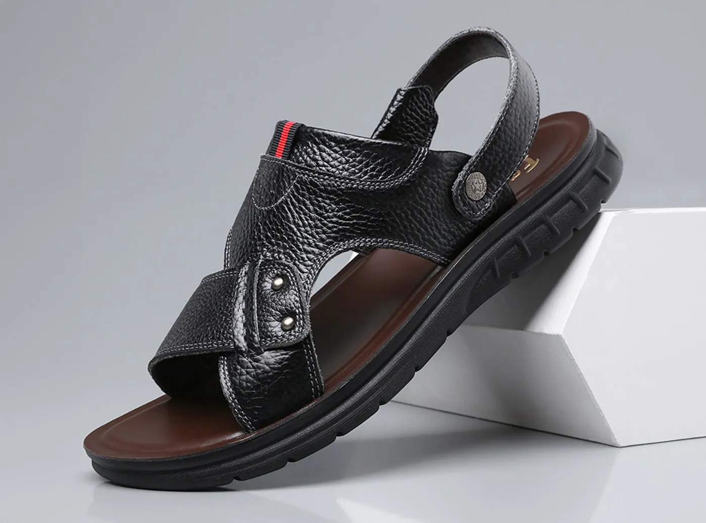 FitVille Men's FlexiFeel Sandals sold by FitVille product image thumbnail 5