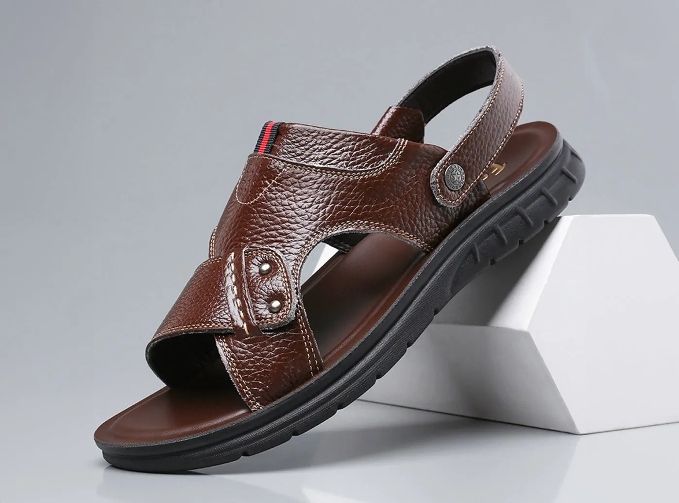 FitVille Men's FlexiFeel Sandals sold by FitVille product image thumbnail 4