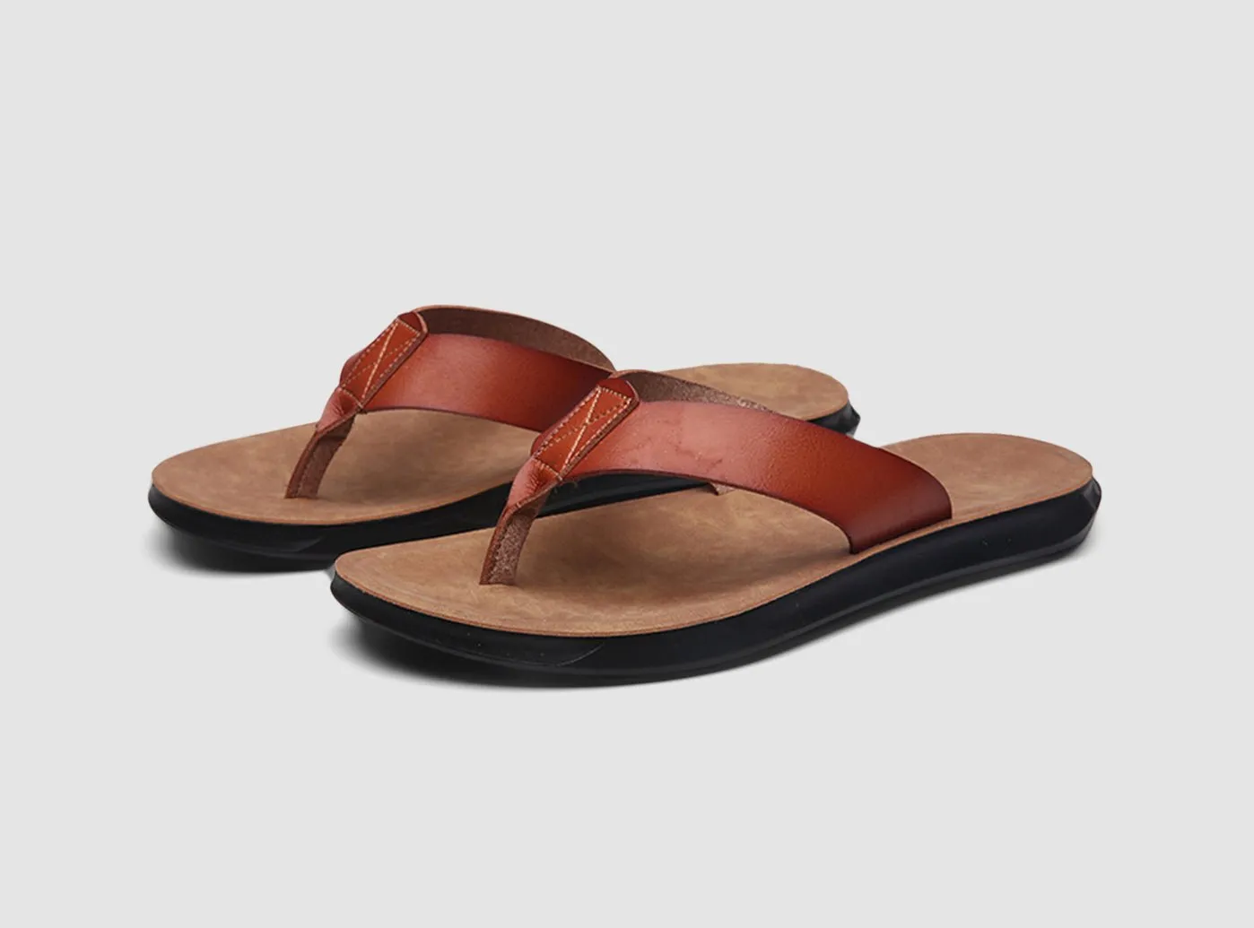 FitVille Men's SandDunes Flip Flops V2 sold by FitVille product image thumbnail 2