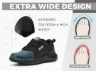 FitVille Men's Low-top Rugged Core Hiking Shoes V1 sold by FitVille