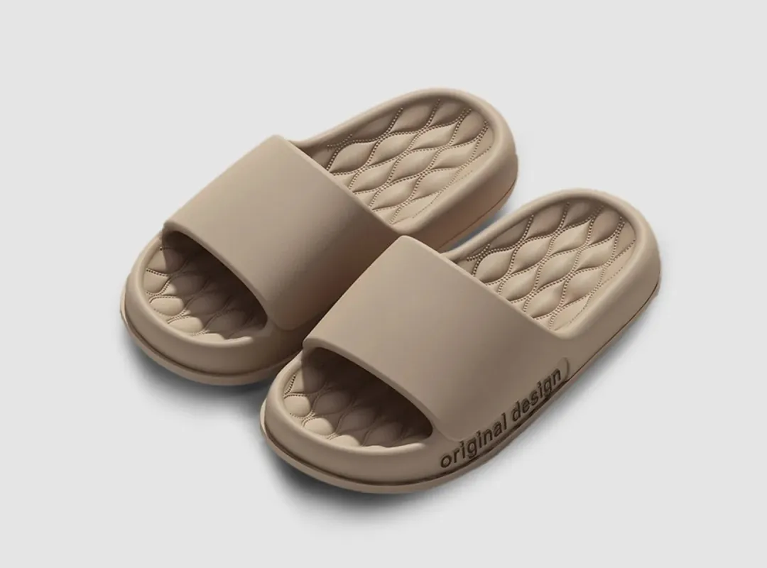 FitVille Men's Shower Slippers made by FitVille