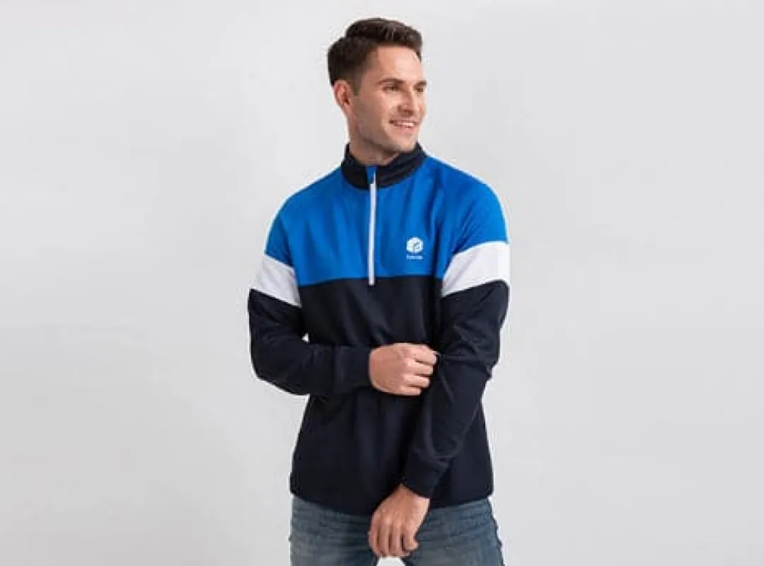 FitVille Men's EN-JOY Half Zip sold by FitVille