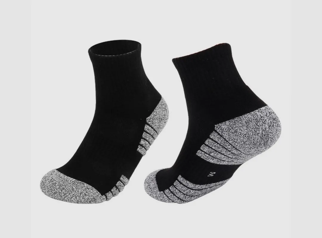 FitVille SportStep Athletic Ankle Socks 3-Pair Bundle (Unisex) sold by FitVille