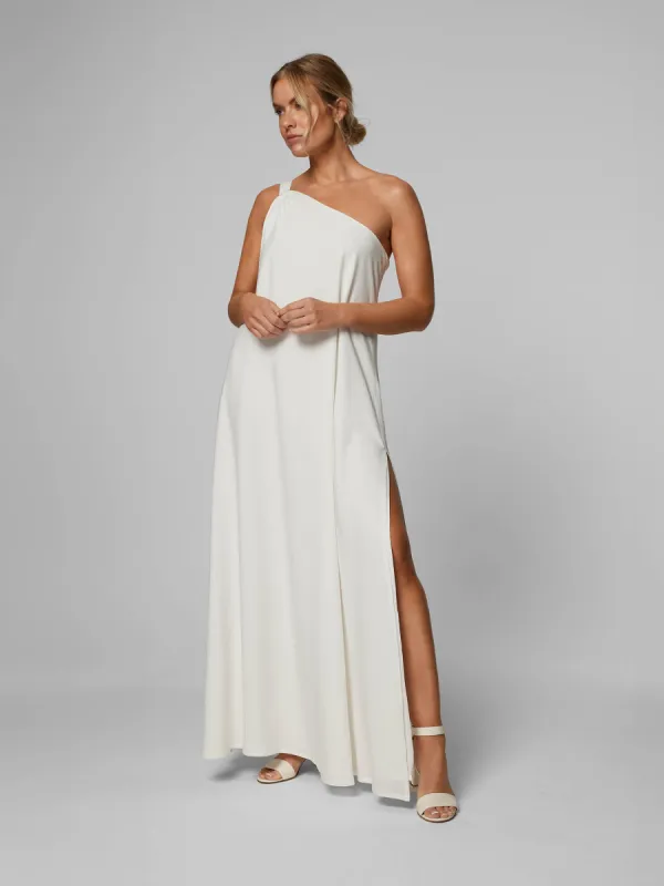 Una Halo Dress - Off White Wave sold by Baiah