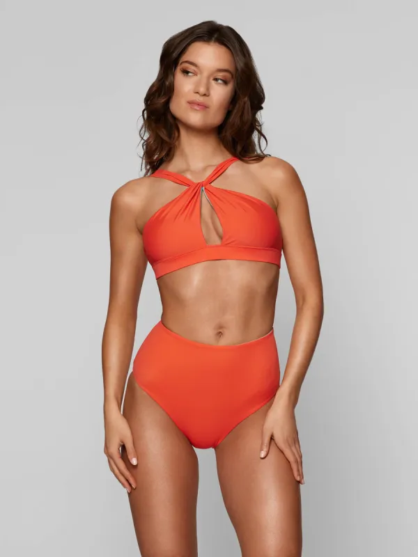 The Saní Bikini Top - Burnt Orange sold by Baiah