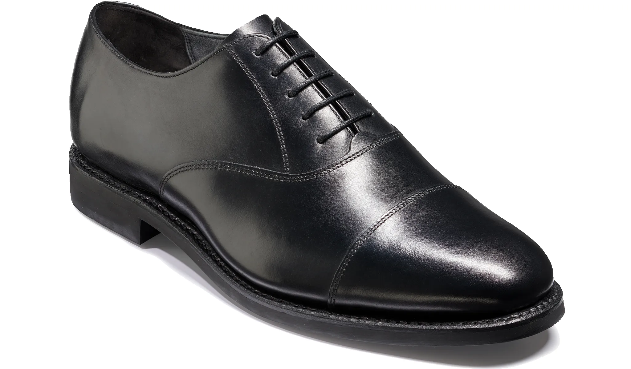 New York - Black Calf sold by Barker Shoes