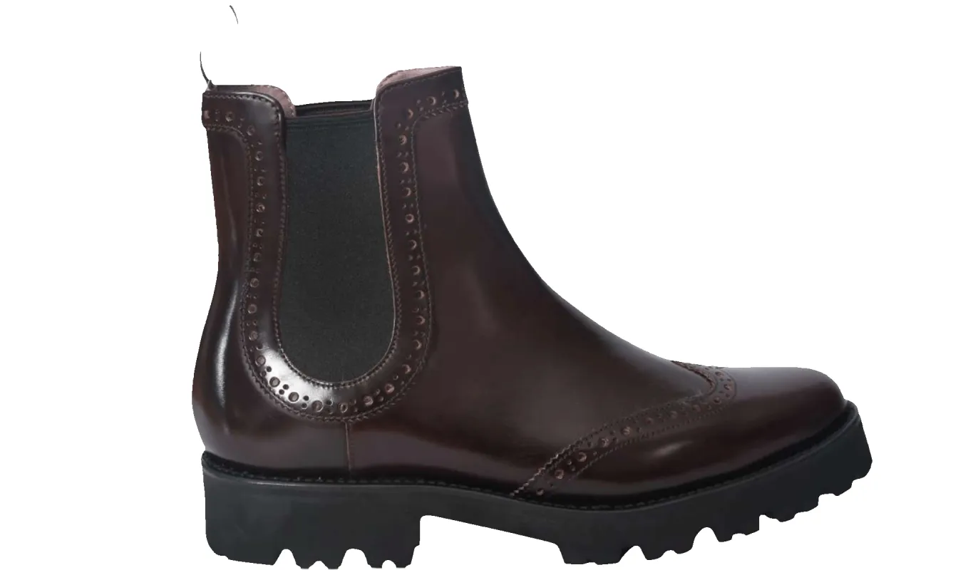 Jessie - Burgundy Polish sold by Barker Shoes