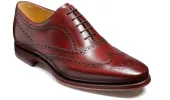 Turing - Cherry Calf sold by Barker Shoes