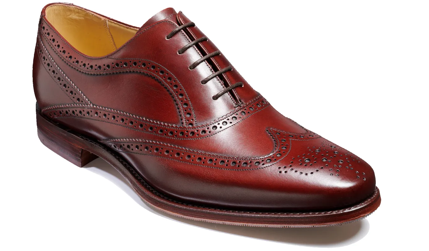 Turing - Cherry Calf sold by Barker Shoes