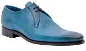 Derwent - Blue Calf Hatch Effect sold by Barker Shoes
