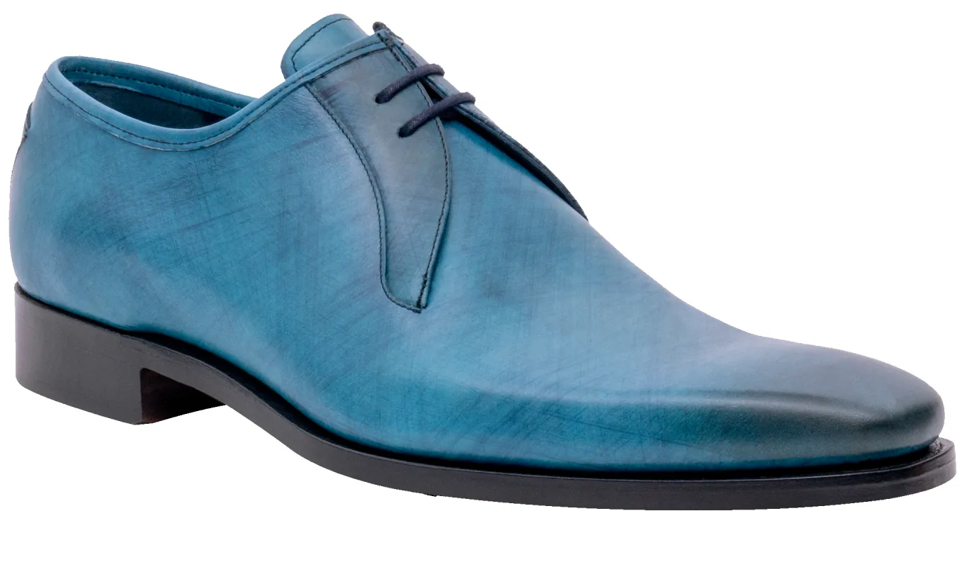 Derwent - Blue Calf Hatch Effect sold by Barker Shoes
