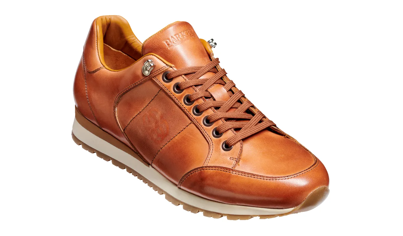 Seb - Antique Rosewood Calf sold by Barker Shoes