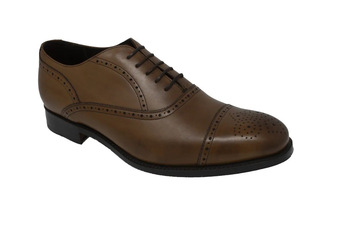 Newcastle - Chestnut Calf sold by Barker Shoes