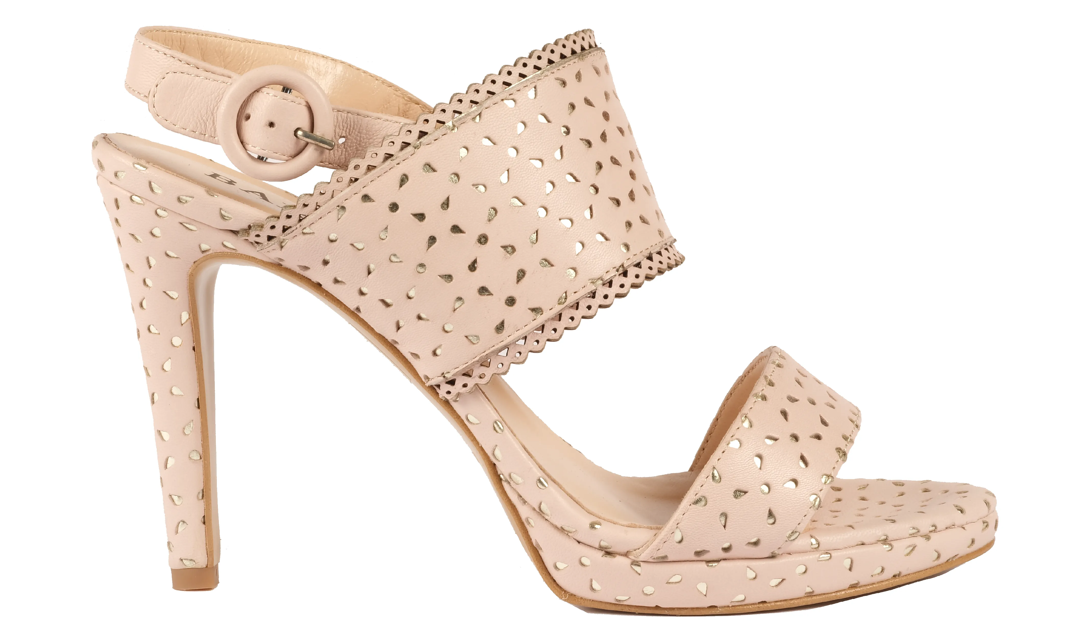 Sandalo 9197 - Nappa Nude Mirror Oro sold by Barker Shoes product image thumbnail 2