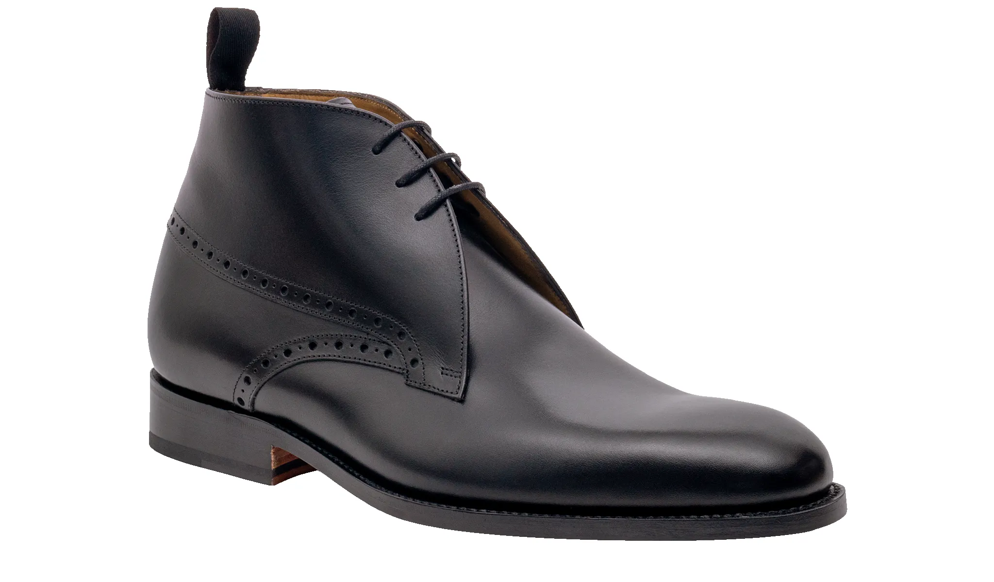 Tyne - Black Calf sold by Barker Shoes