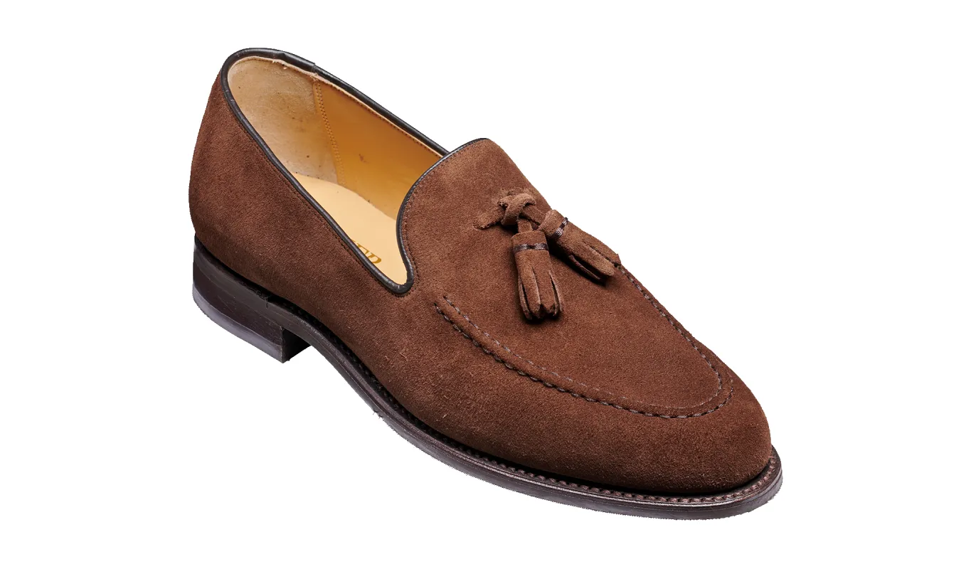 Studland - Castagnia Suede sold by Barker Shoes