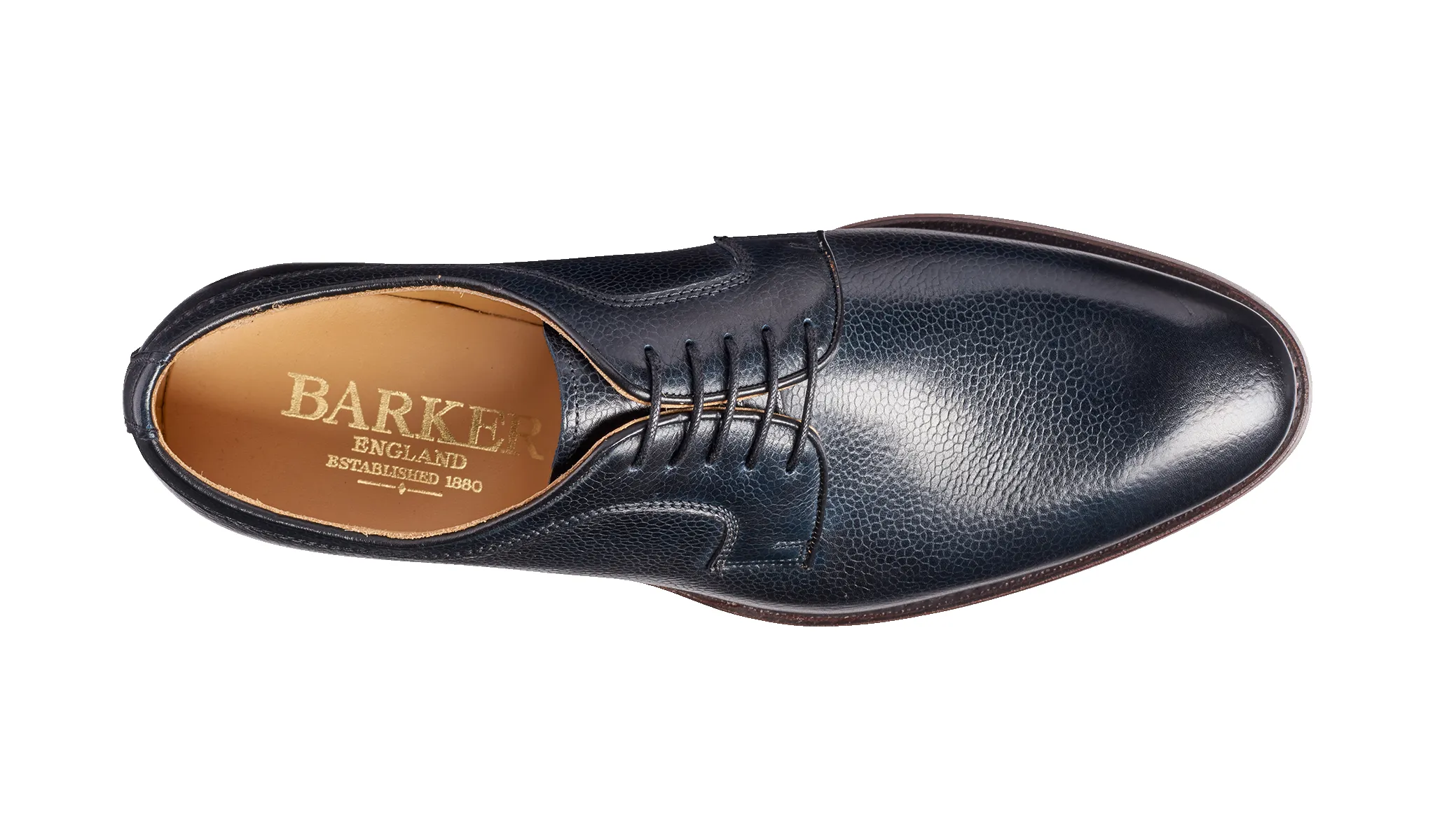 Skye - Navy Grain sold by Barker Shoes product image thumbnail 3