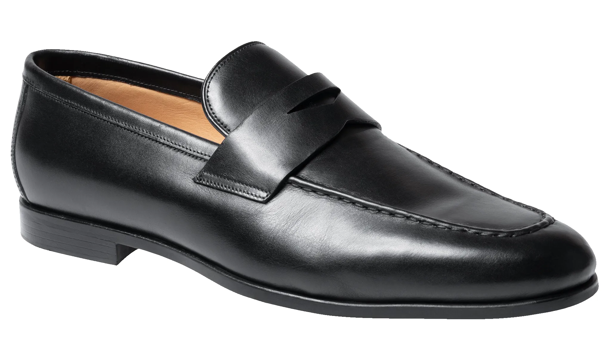 Capri - Black Calf sold by Barker Shoes
