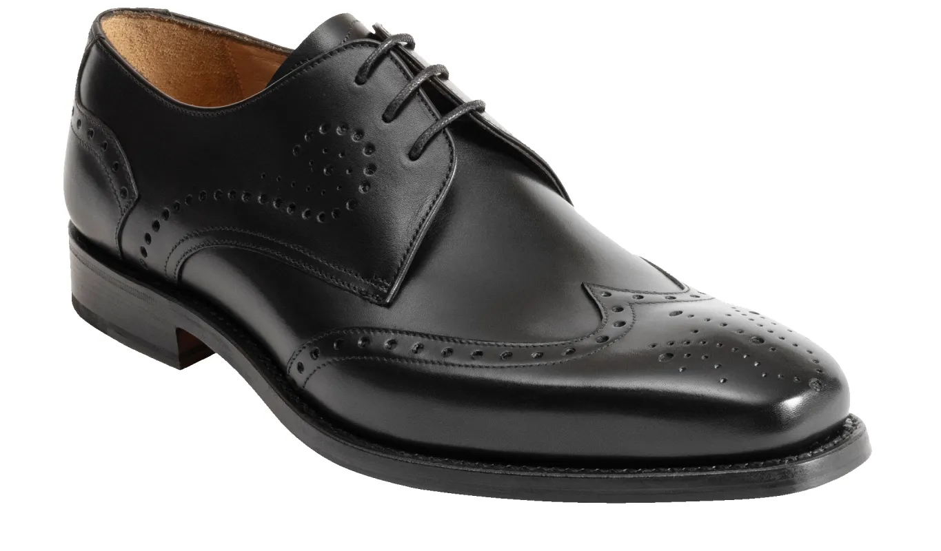 George - Black Calf sold by Barker Shoes