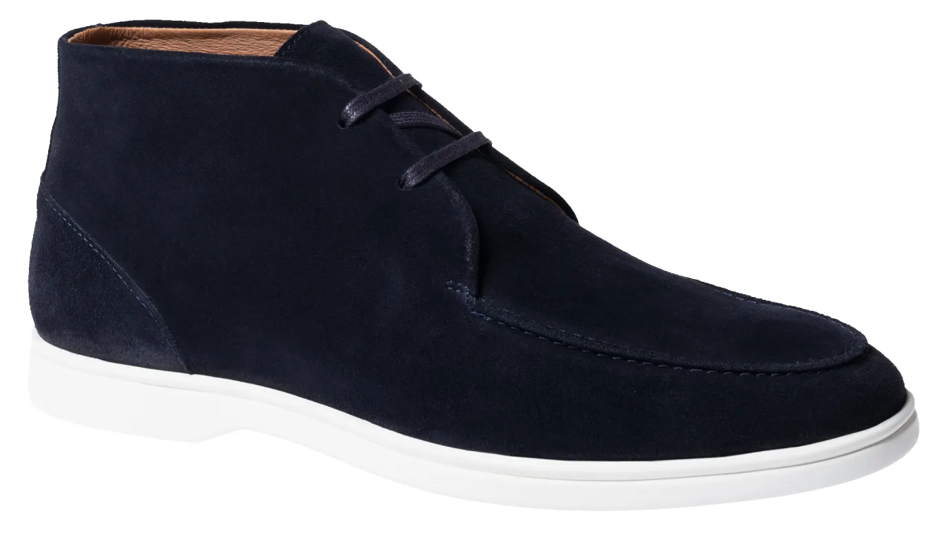 Caruna - Navy Suede sold by Barker Shoes