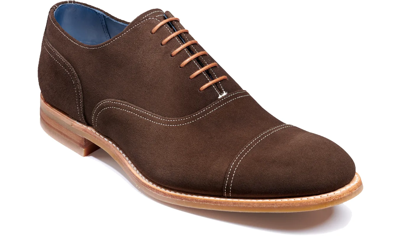 Pullman - Brown Suede sold by Barker Shoes