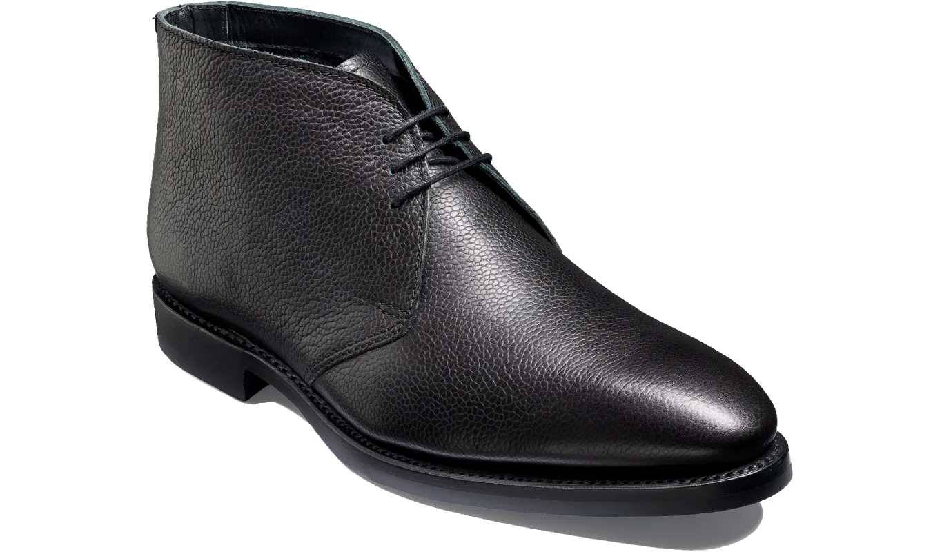 Orkney S - Black Grain sold by Barker Shoes