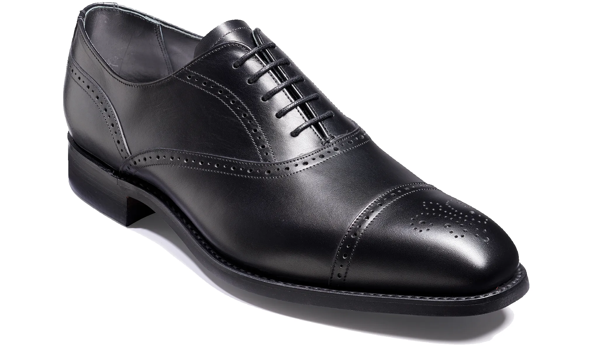 Tom - Black Calf sold by Barker Shoes