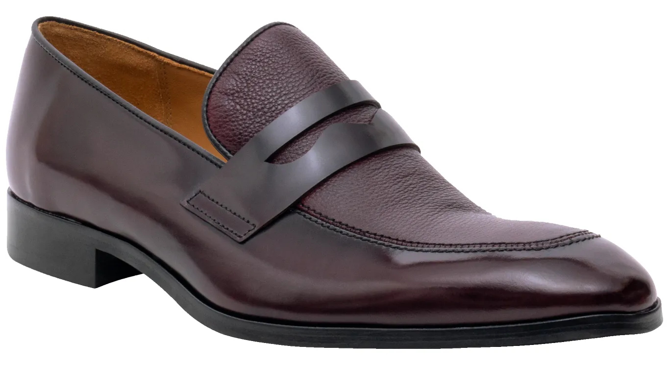 Camden - Burgundy Hi Shine/Grain sold by Barker Shoes